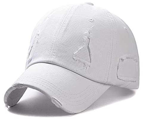 Ecroon Gorra de béisbol Sombreros Gorras Beisbol Mujer/Hombre-Protector UV Sol Hebilla Metal,con Visera Verano/Invierno