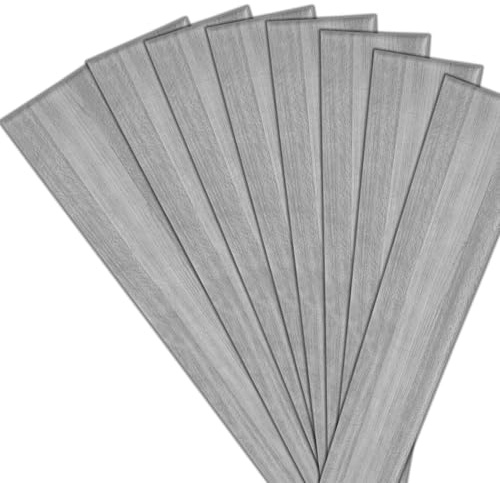 Eurodeco 6qm / 36 Stück Deckenplatten Deckenpaneele Holz Deckenverkleidung Holzoptik Holzimitat POLYSTYROL Material P20 Styropor 100x16,7cm