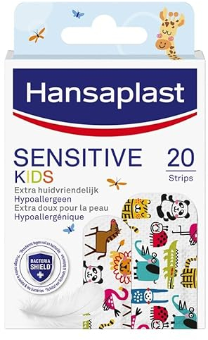 Hansaplast Sensitive Kids Extra Huidvriendelijk 20 strips