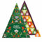 ETS - BIO Tee Adventskalender 2024 Mosaik grün, Weihnachtskalender, 25 Pyramidenbeutel, Früchtetee, Kräutertee, Grüner Tee, Weihnachtstee