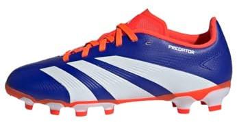 adidas Unisex League J fotbollsskor multimarksskor, Lucid blå Ftwr vit solröd, 37 1/3 EU