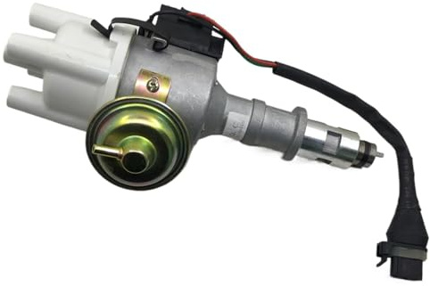 Distribuidor Tapa de encendido de color blanco DISTRIBUIDOR DS2055A Compatible con FIAT Compatible con RENAULT UNO R9 R11 R12 R19 1300CC 1600CC 4 CILINDROS Distribuidor de encendido