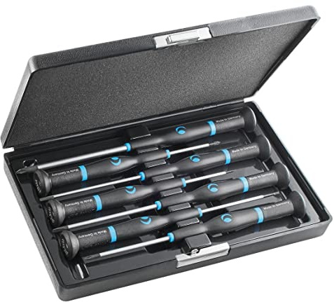 WITTE 89324 - Juego destornilladores WITTRON estuche plástico antichoque - 7 piezas