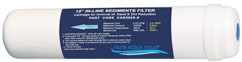 Filtro in Linea CAR 3025 Sedimenti 2,5 x 12 MICRON 5 FILTRIACQUAITALIA®