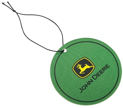 John Deere Albero profumato al Limone Verde, Deodorante per Ambienti, Rotondo, Auto, Accessorio