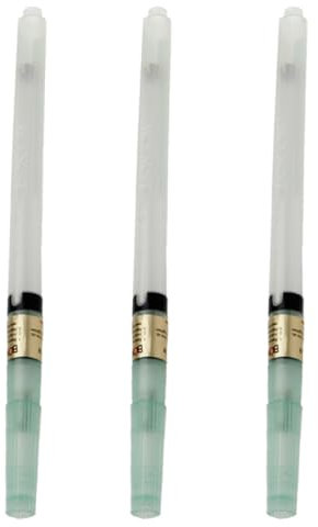 3Pcs Soldering Rosin Flux Pen, BON-102 Refillable Brush Tip Pen for PCB Board Soldering