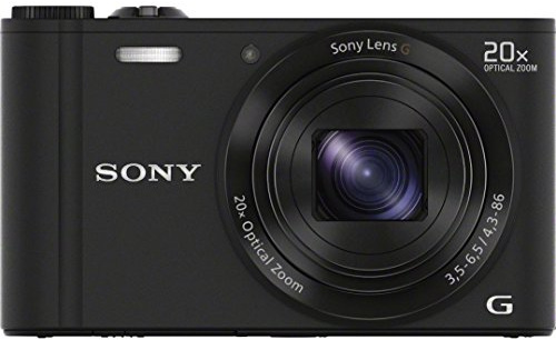 Sony DSC-WX300/B 18.2 MP Digital Camera with 20x Optical Image Stabilized Zoom and 3-Inch LCD (Black)