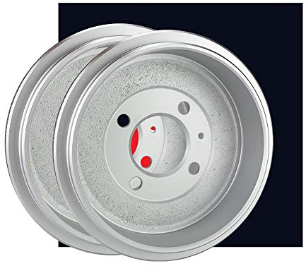 2X Jp Group Bremstrommeln Set Hinten