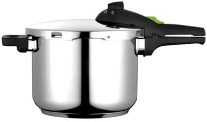 Fagor Rapid Xpress Schnellkochtopf 6 Litern, Induktion, Dampfkochtopf Express-Superschnell, Edelstahl 18/10, Alle Herdarten, Thermo-Diffusor-Boden, 2 Druckstufen, 5 Sicherheitssysteme 78511