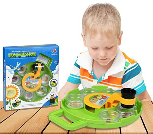 xwin sportseries Bug Catcher Insect Magnifier Collection Case for Field Microscope Children's Science Toys for Exploration of Nature, Kids Educational Toys for Science Exploration in Nature