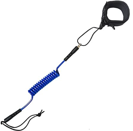 51buyoutgo Bodyboard Leash, Paddle Board Leash for Surfboard Surf Paddle Wrist Strap Kayak Body Board Surfing Bule