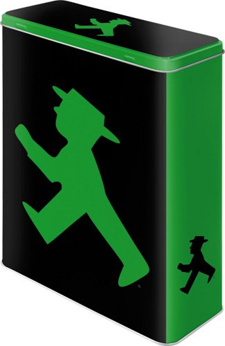 Nostalgic Art - Ampelmann grünl - Vorratsdose XL 26 x 19 x 8cm (H/B/T)