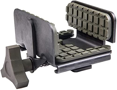 dgfweg Leichte Konstruktion und Universalklemme für Jagd, Schießen und Outdoor, Schwarz/OD Grün (Schwarz)