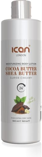 ICAN LONDON ican London Natürliche Körperlotion Kakaobutter Sheabutter 500ml