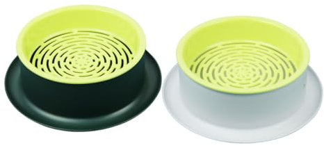 SEWOART 2pcs Cat Grass Catnip Soilless Planting Kit Hydroponic Cat Grass Planter