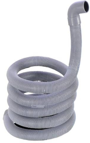 Förlängningsrör för maskinens universella， Tvättmaskinslang VVS-slangar Tvättmaskin Avloppsrör Förlängt förlängning 1,5/2/3/4 meter Avloppsrörslang(2 Meter Bend)