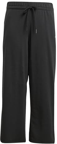 adidas Essentials Small Logo Feel Cozy Open Hem (Plus Size) - Pantalones de Golf Mujer