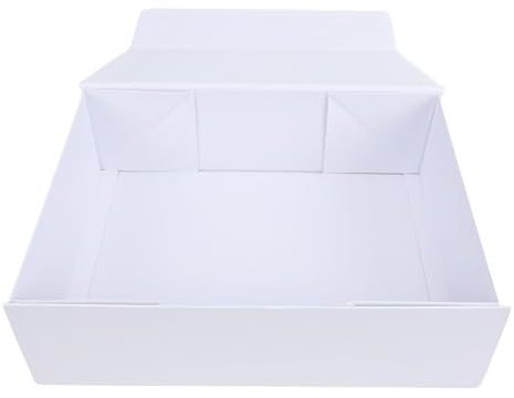 Bewinner Presentförpackning med Magnetisk Stängning, Hopfällbar öppningsbar Stor Alla Hjärtans Ask för Parfym Smycken, 10,24x7,48x3,15 Tum Tjock Pappersförvaringslåda för Presenter, Presenter Till