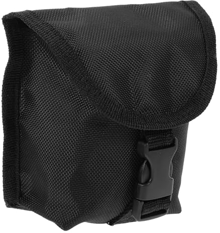PACKOVE Borsa Porta Pesi per Immersioni Oxford Nero, Custodia Sicura per Pesi da Immersione Ampio Spazio, per Allenamento Subacqueo e Immersioni