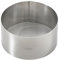 Ibili Clasica Dessert / Cake Ring with 12 cm Diameter and 6 cm Height / One Item, Silver
