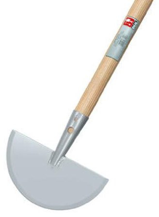 Idealspaten 60470000 Bêche-bordures de gazon avec manche-T, Argent, 16 x 85 cm