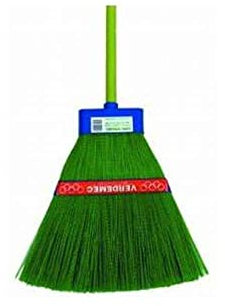 MACHIERALDO DPH Balai verdemec Fibre Verte + Manche, Unique, Blanc