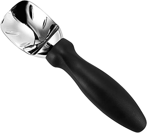 Saebye Eisportionierer, Eislöffel - Eis Portionierer mit Bequemem Anti-Rutsch Griff, Hochleistungs Eiskugelportionierer für Eiskugeln, Eiscreme, Teig, Melone - Robust, Spülmaschinengeeignet