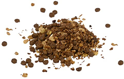 dobar® 24400e Igelfutter 4,5 kg - Natürliches Igelfutter - Trockenfutter für Igel - Zusammengesetzt aus Früchten/Getreide/Nüsse - Vollwertige Futtermischung - 6 Beutel á 750 gr