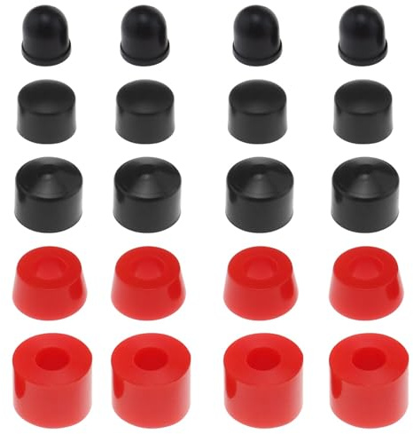 LT Easiyl 20pc Shock Pad Bracket PU Shock Absorber Bracket for Skateboards Longboards Trucks Skateboard Rebuild Kit Bushings Pivot Cups Outdoor Sports Accessories