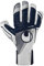 uhlsport Supergrip+ HN, Kinder und Erwachsene Torwarthandschuhe, Blanc/bleu Marine, 10 -