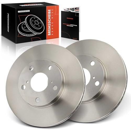 Frankberg Bremsscheiben Bremsscheibensatz Belüftet Vorderachse Kompatibel mit RAV 4 II A2 1.8L 2000-2005 RAV 4 II A2 2.0L 2000-2005 Replace# 4351242030