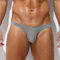 Active Lifestyle Men's Briefs Breathable Modal Fabric with Supportive U Bulge Pouch Design (L Dark Gray)
