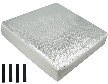 Aislador de ventilación para caravana, aislante impermeable para tragaluz, accesorio de ventilación extraíble reflectante para autocaravana, remolque, caravana, casa