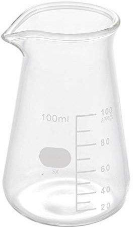 Bricco per Latte in Vetro,Latte Brocca in Schiuma in Vetro Resistente Al Calore da 100 Ml, Tazza per Miscelare La Brocca per Schiuma di Latte,per Caffè e Latte Art