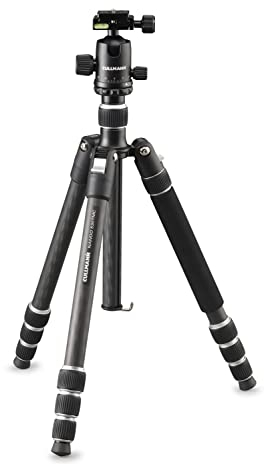 CULLMANN - 52343 - NANDO - 530TMC RB8.5 - Stativ - Carbon - Reisestativ - Leichtgewicht - Schnellspanner - Kompakt - 136 cm