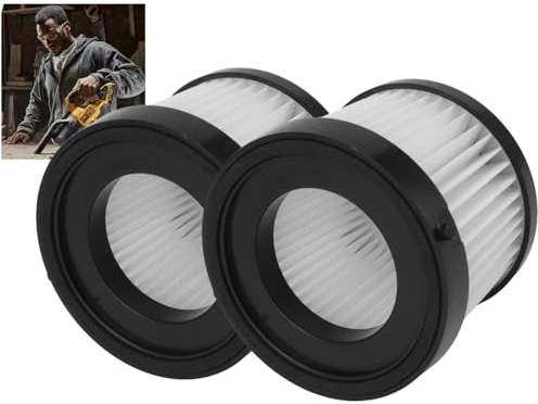 Topyond Lot De 2 Filtres D'aspirateur De Rechange Réutilisables Pour Nettoyage En Profondeur Et Haute Efficacité DCV501LN, Idéal Pour les Aspirateurs DCV501LN