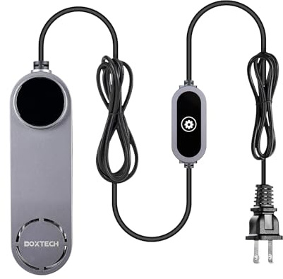Boxtech - Calefacción de acuario (100 W, termostato ajustable, calefacción de acuario con pantalla de temperatura para tanques de peces y acuario, 35-80 L)