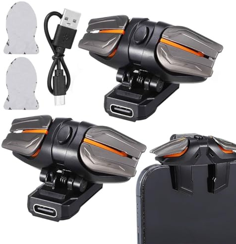 Mando para Juegos De Teléfono | 2 Unidades Mando para Móvil - Accesorios Electrónicos para Ocio Hogar Entretenimiento Cumpleaños Regalos