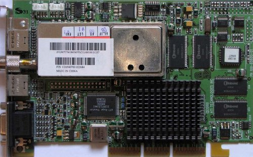 ATI All in Wonder 128 PRO 32MB AGP Video Card TV Tuner & Capture