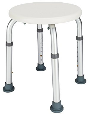 Alightup Tabouret de Douche Médical Réglable en Aluminium pour Salle de Bain - Chaise de Sécurité avec Hauteur Ajustable