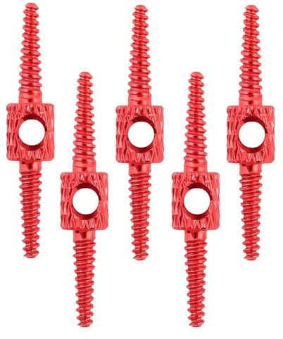5Pcs Bicycles Cable Tool Bicycles Cable Routing Tool,Internal Cable Routing Tool,Bike Brake Cable Guide,Bicycles Traction Rope for Shifter Cable,Internal Routing Tool Bike,Bike Gear Cable Guide(Red)