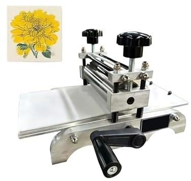 Prensa Manual & Prensa De Sobremesa – Máquina De Grabado Compacta 30×17 Cm Para Impresión Monotipo, Relieve E Intaglio, Artistas Y Principiantes