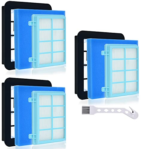 FC9331/09 Filter Ersatzteile für Philips Bodenstaubsauger FC8010/02, FC9332/09,FC9329,FC9555,FC9333,FC9330 Ersatzfilter Beutelloser Staubsaugerfilter Zubehör für PowerPro Compact Cyclone 5