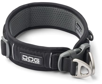 DOG Copenhagen Urban Explorer 3.0 Collar, Black, L/XL