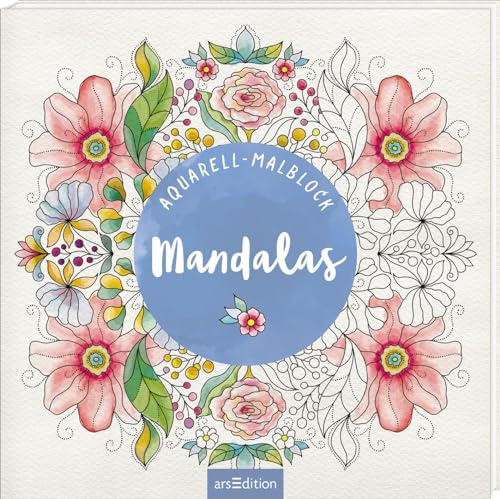 Aquarell-Malblock - Mandalas