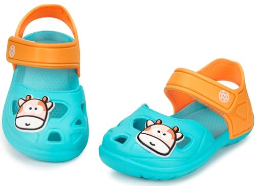 Sandalias y Chanclas de Playa Y Piscina para Niños Niñas, Azul Claro, 26/27 EU, Etiquetas 160