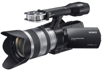 Sony NEX-VG20 Handycam E-Mount Camcorder 16.1 Megapixel with 18-200mm Interchangeable Lens CMOS Sensor AVCHD Quality 3-Inch Screen Black (Renewed)