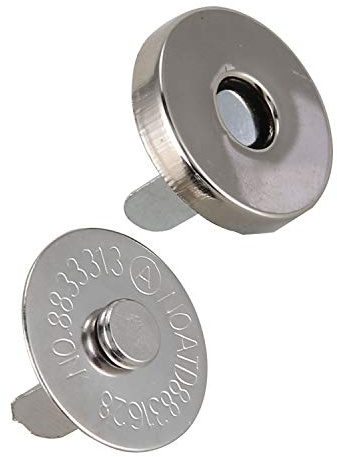 Uikdjgu 20 Set Magnetiska KnapplåS 18 Mm - Perfekt för SöMnad, Hantverk, PlåNböCker, VäSkor, KläDer, LäDer