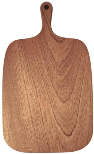 Brxmpn Tabla De Cortar De Madera con, Tabla De Cortar Pequeña, Tabla para Cortar Pan, para Trinchar Carne, Pescado, Verduras, Frutas Y Queso.