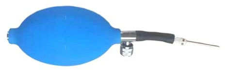 Luwecf Bomba de Mano para Balón de Gimnasia Artística Portátil Inflador Pequeño Multifunción Diseño Ergonómico en Materiales Resistentes Apta para Entrenamie, Azul